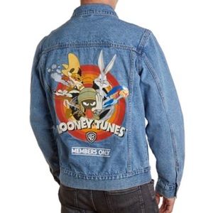 Members Only x Looney Tunes Denim Jacket!